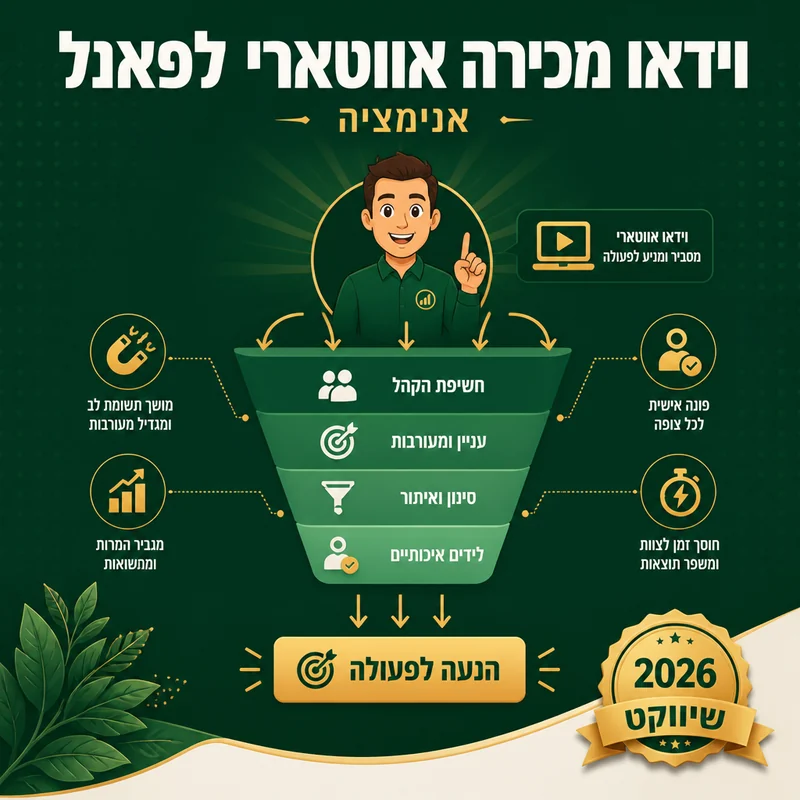 סדרת אווטאר AI למשפך שיווקי של שיווקנט