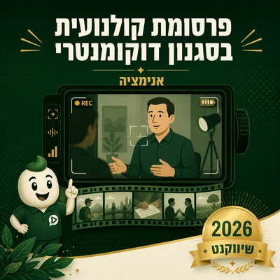 דוגמה לסרטון תדמית דוקומנטרי של שיווקנט