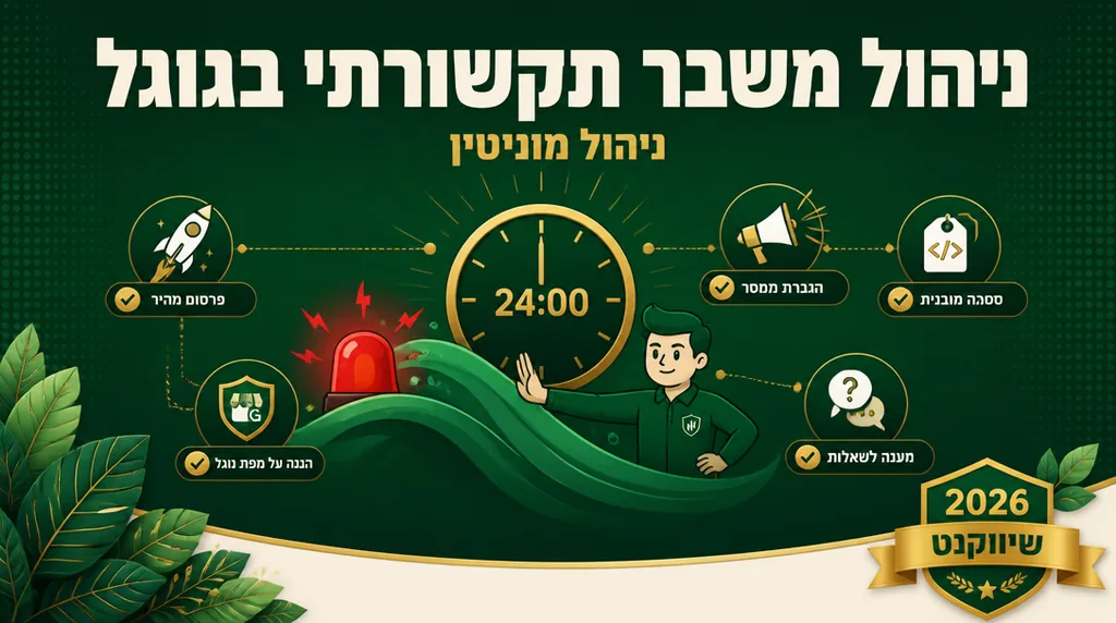 ניהול משבר תקשורתי בגוגל - שיווקנט