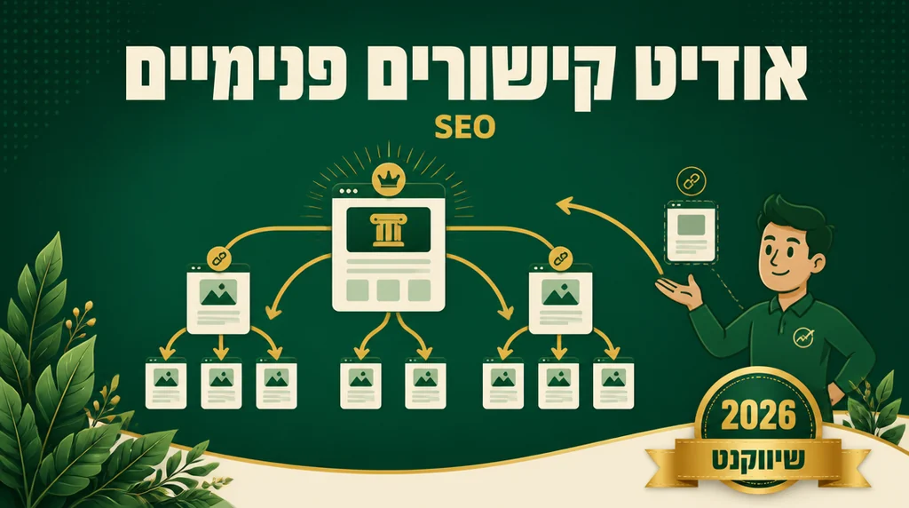 אודיט קישורים פנימיים לפי דוח Links של GSC - ארתור קלנדרוב