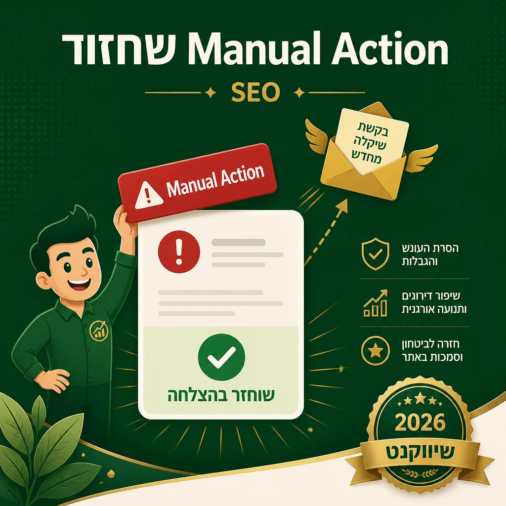 שחזור מ-Manual Action בגוגל - ארתור קלנדרוב