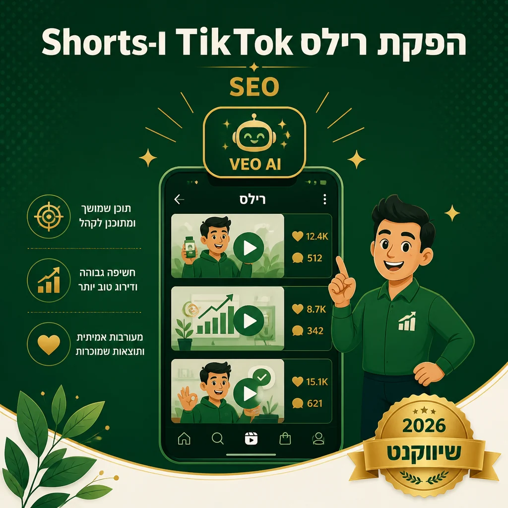 Reels, Shorts and TikTok production — monthly package - Shivuknet