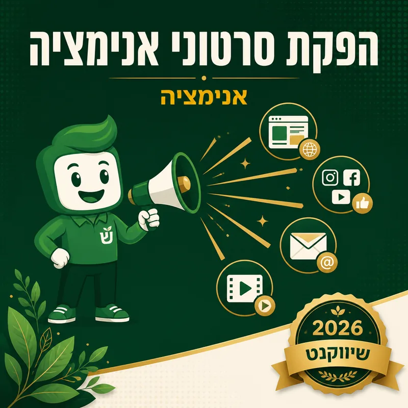 הפקת סרטוני אנימציה - שיווקנט