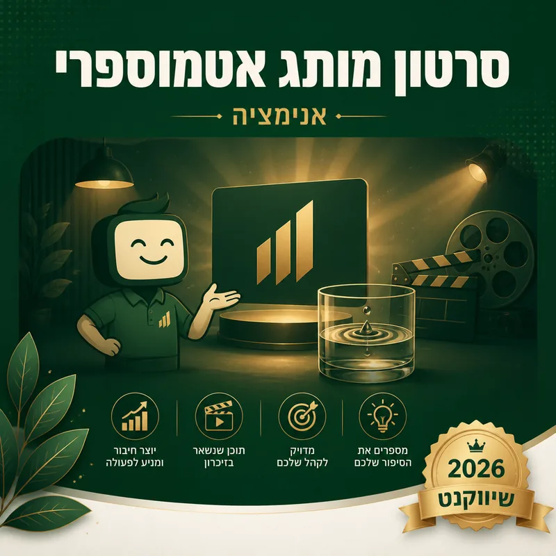 סרטון מותג אטמוספרי - שיווקנט