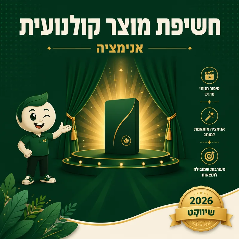 חשיפת מוצר קולנועית - שיווקנט