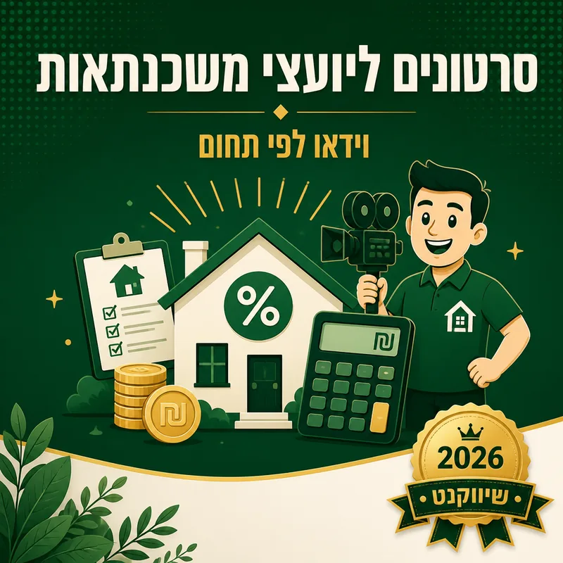 סרטונים ליועצי משכנתאות - שיווקנט