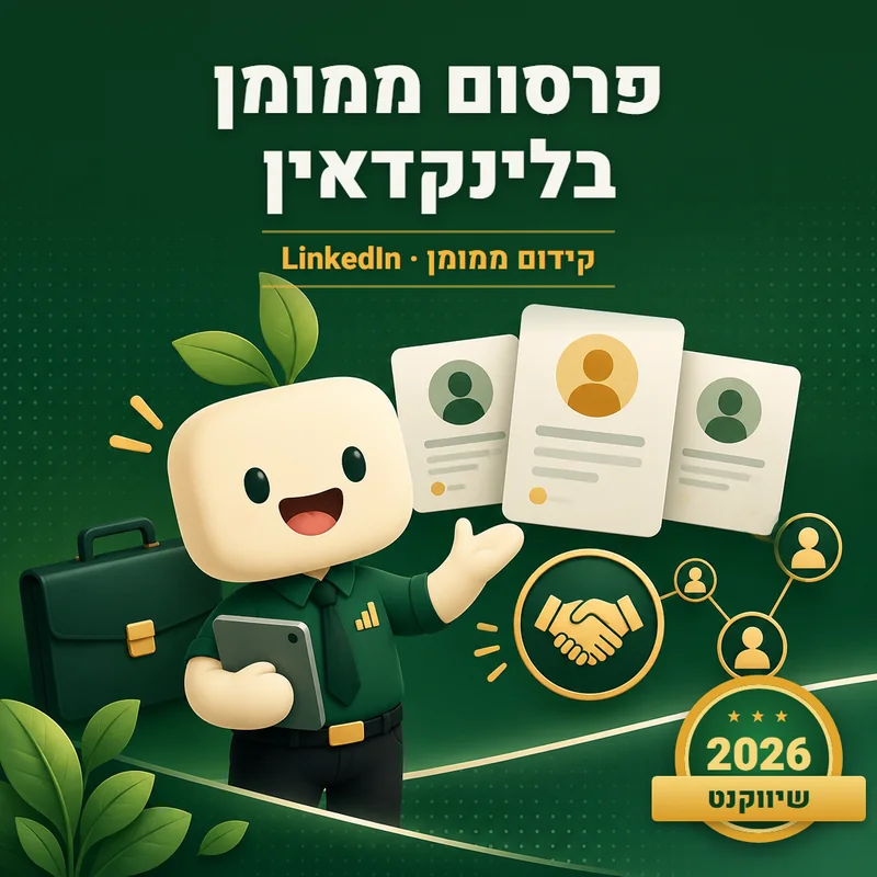 פרסום ממומן בלינקדאין - שיווקנט
