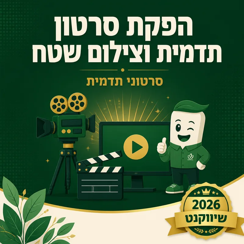 הפקת סרטון תדמית - שיווקנט