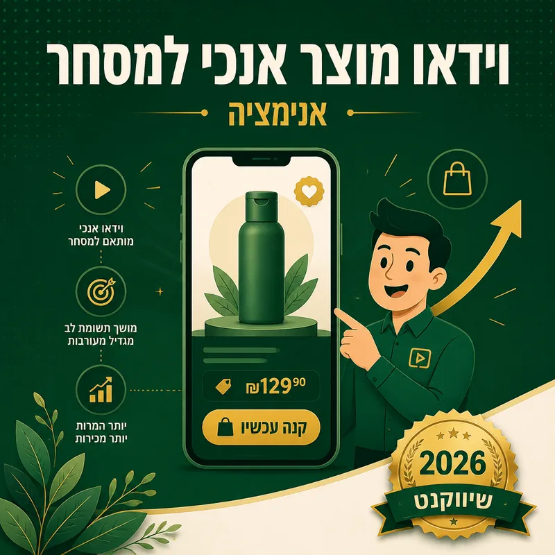 וידאו מוצר אנכי למסחר - שיווקנט