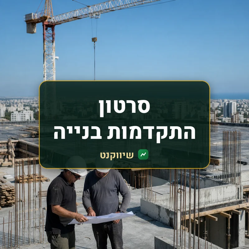 עדכון התקדמות בנייה חודשי - שיווקנט