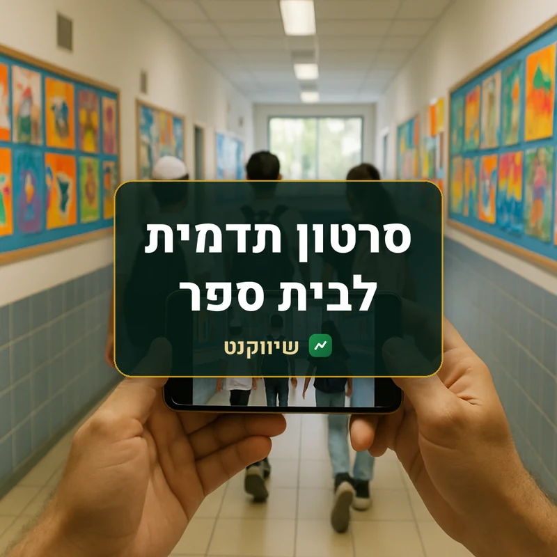 סרטון תדמית לבית ספר - שיווקנט