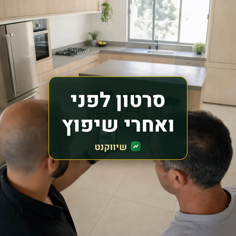 סרטון לפני ואחרי שיפוץ - שיווקנט