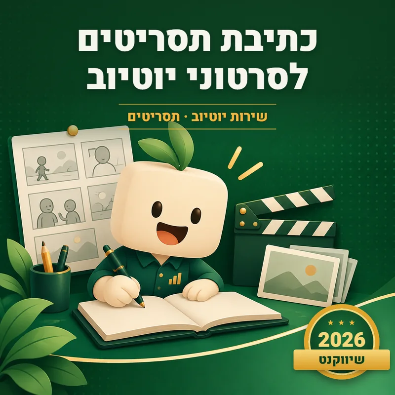 כתיבת תסריטים לסרטוני יוטיוב - שיווקנט
