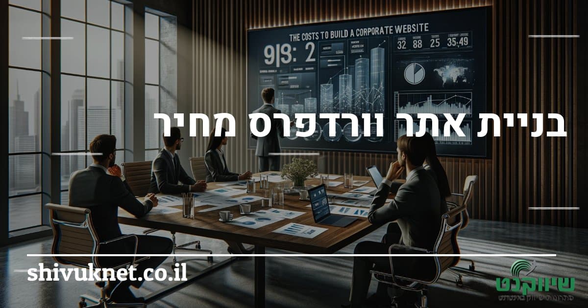 כמה עולה היום לבנות אתר וורדפרס