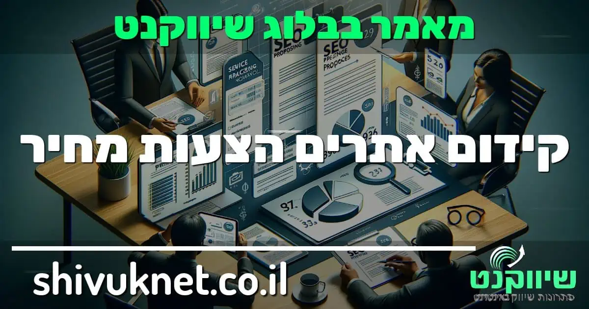 קידום אצרים הצעות מחיר