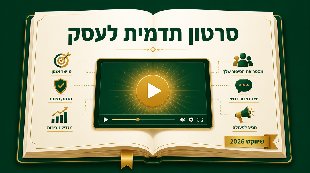 סרטון תדמית לעסק