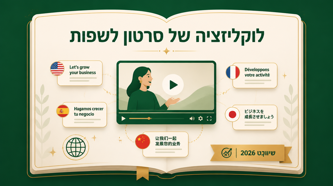 לוקליזציה של סרטון לשפות