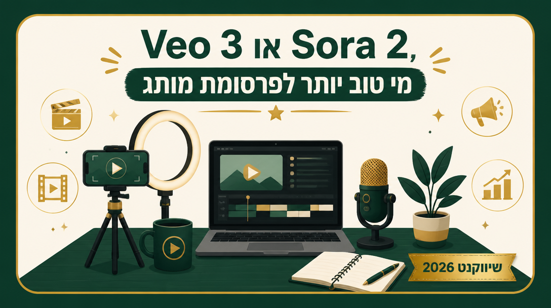 Veo 3 או Sora 2, מי טוב יותר לפרסומת מותג