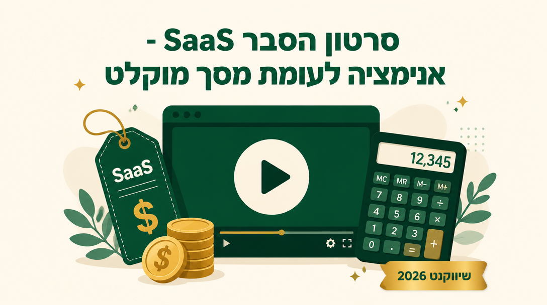 סרטון הסבר SaaS - אנימציה לעומת מסך מוקלט