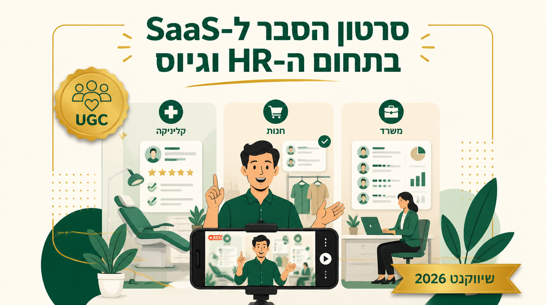 סרטון הסבר ל-SaaS בתחום ה-HR וגיוס