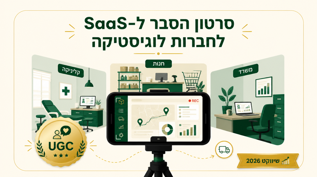 סרטון הסבר ל-SaaS לחברות לוגיסטיקה