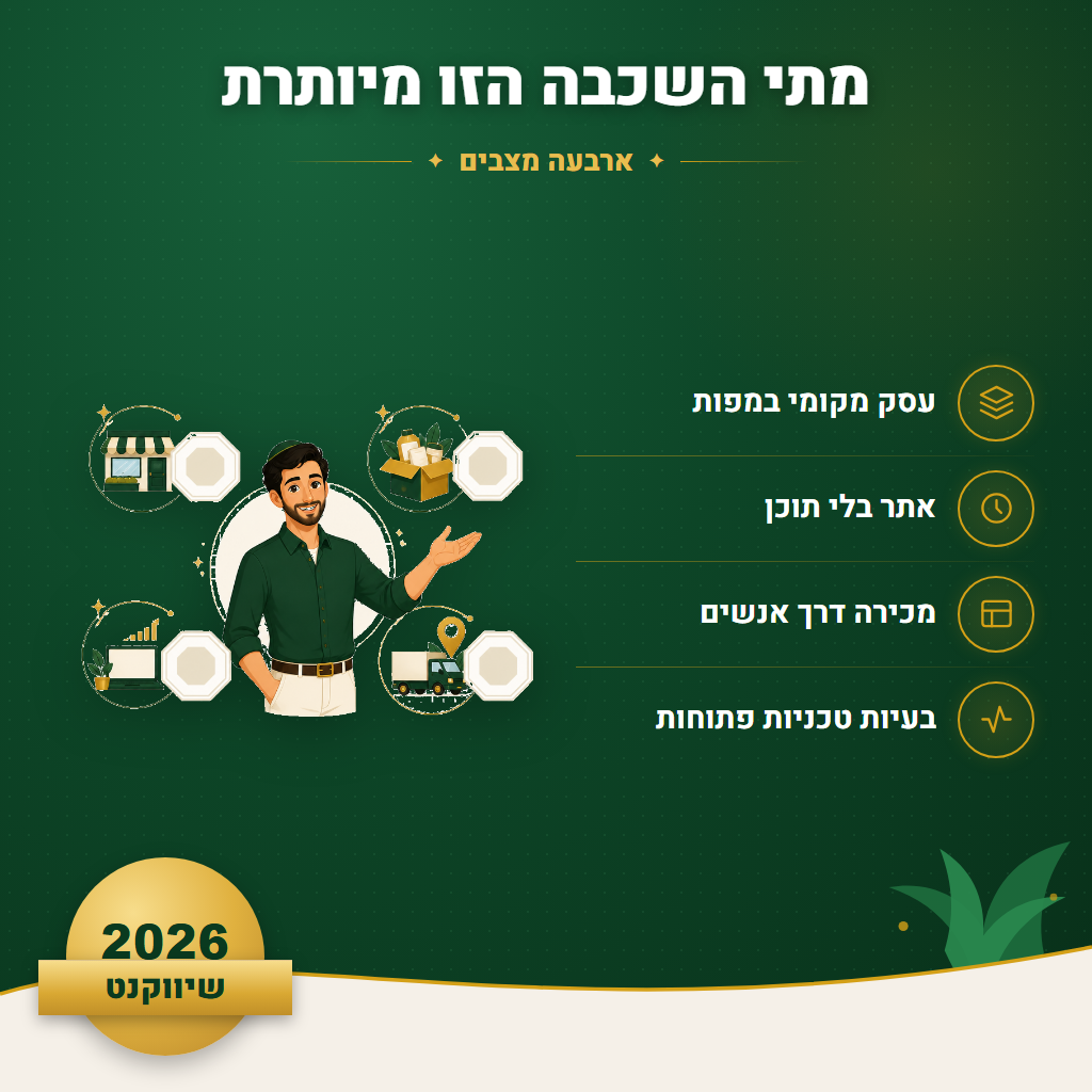 מתי השכבה הזו מיותרת - ארבעה מצבים | שיווקנט