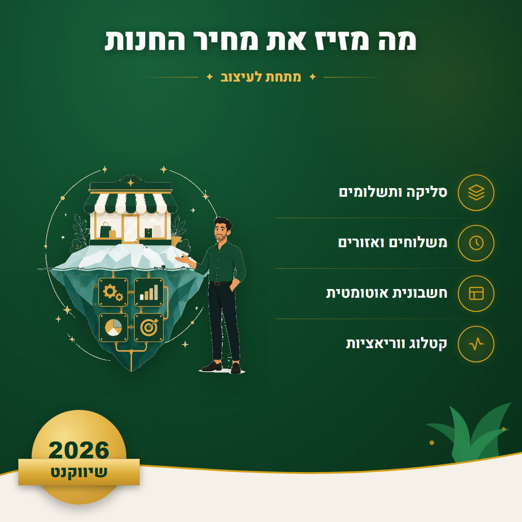 מה מזיז את מחיר החנות - מתחת לעיצוב | שיווקנט
