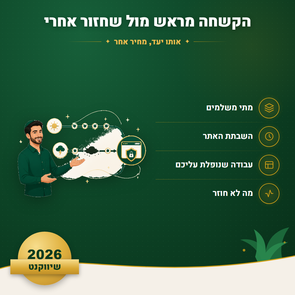 הקשחה מראש מול שחזור אחרי - אותו יעד, מחיר אחר | שיווקנט